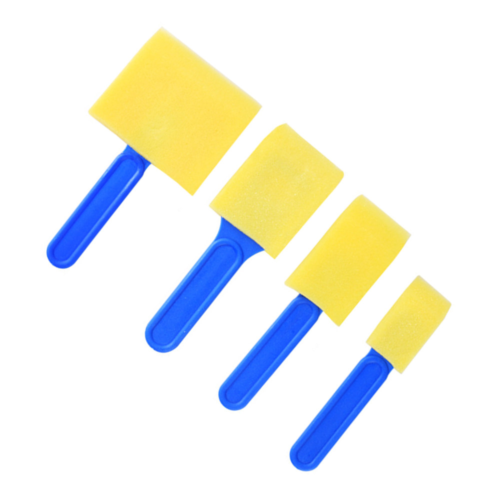 Art Craft For Preschoolers - 12Pcs 낙서 예술 그림 스폰지 브러쉬