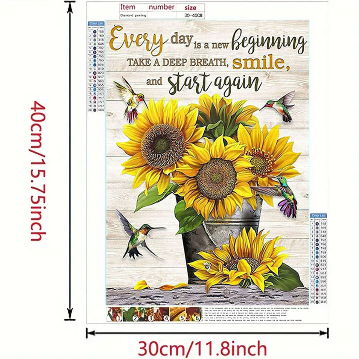 해바라기 다이아몬드 페인팅 세트, DIY 성인용 풀 다 - Art Craft Kits For Adults 리뷰 및 가격