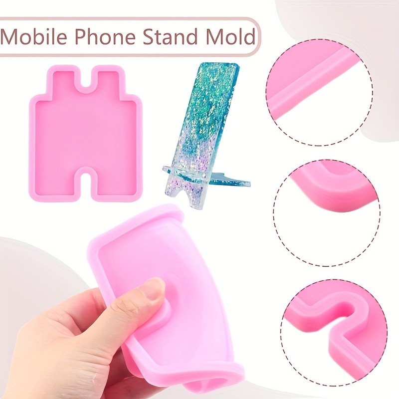 휴대폰 거치대용 실리콘 몰드 1세트 및 레진 주조 몰드 - Resin Casting Mold 리뷰 및 가격