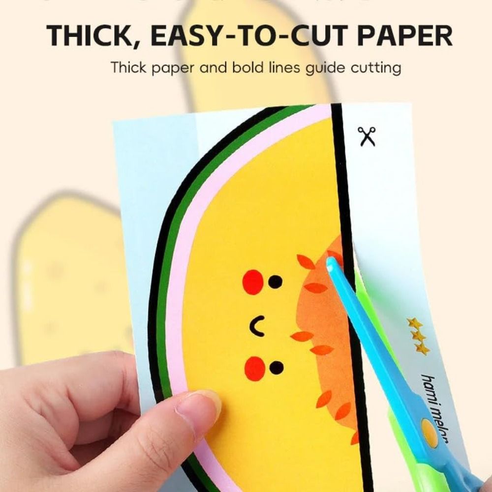 안전 어린이용 종이 커팅 키트, 도구 개발, 미술 공예 - Art Craft For Preschoolers 리뷰 및 가격