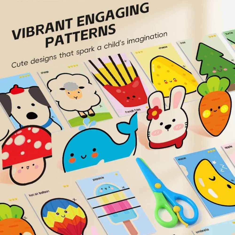 안전 어린이용 종이 커팅 키트, 도구 개발, 미술 공예 - Art Craft For Preschoolers 리뷰 및 가격