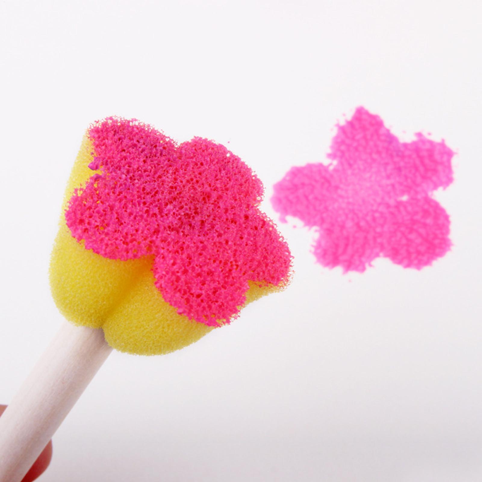 5개 재사용 가능한 어린이 페인트 스펀지, 쉽게 잡을  - Art Craft For Preschoolers 리뷰 및 가격