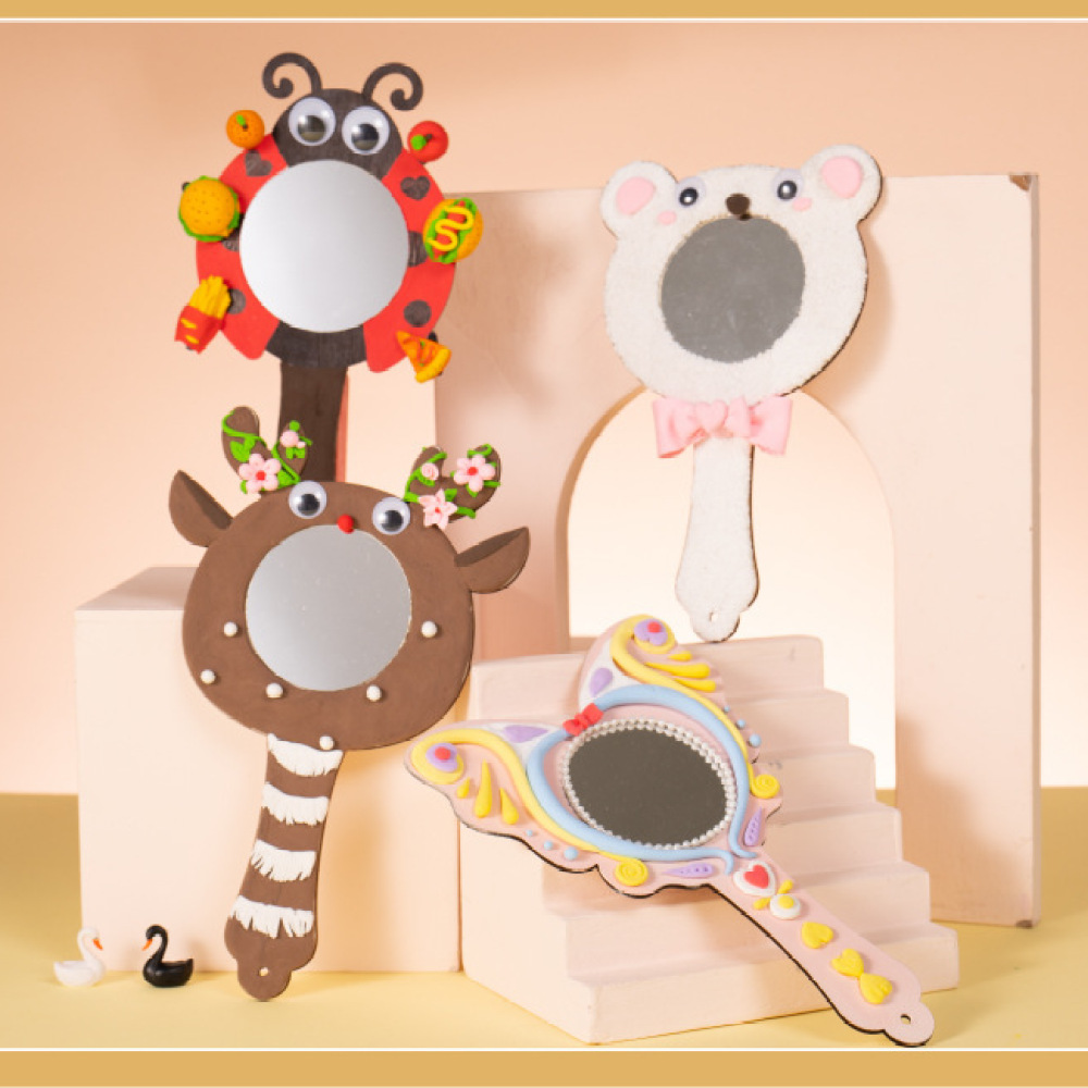 수제 매직 미러 클레이 세트 창의적인 미술 재료 어린이 - Art Craft Activities For Preschoolers 리뷰 및 가격