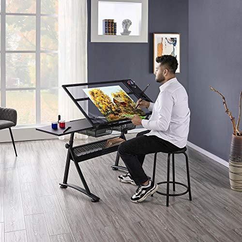 드로잉 테이블, 조절 가능한 테이블 상판이 있는 미술  - Art Crafting 리뷰 및 가격