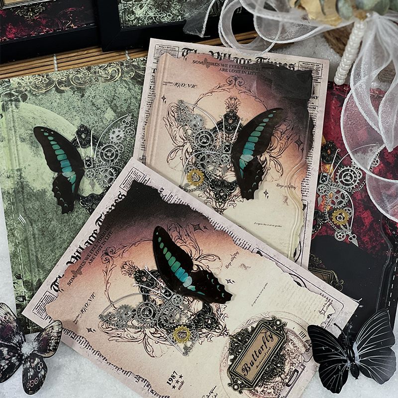 스팀펑크 나비 프레임 DIY 키트 실제 곤충 표본 기계 - Art Craft Handmade 리뷰 및 가격