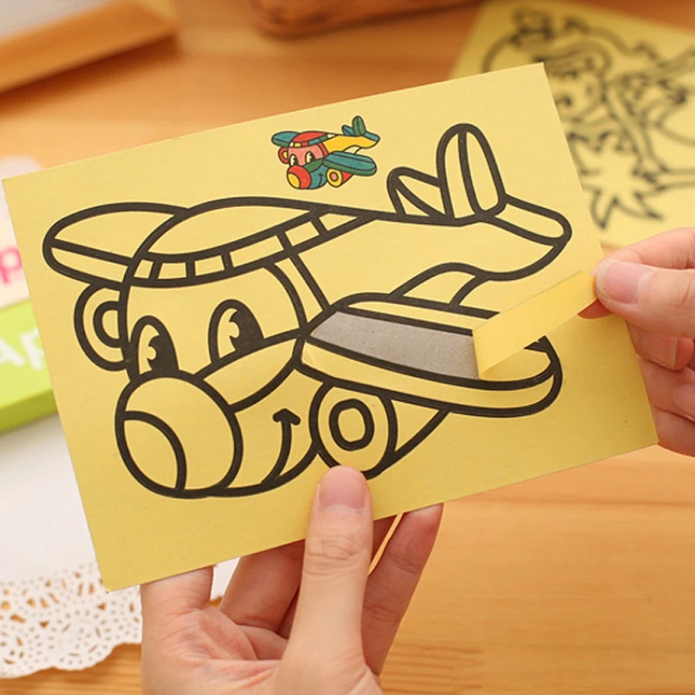 어린이 DIY 모래 예술 키트 만화 낙서 선물 유아용  - Art Craft For Preschoolers 리뷰 및 가격