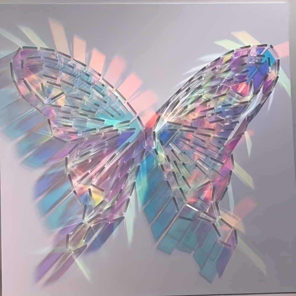 무지개 빛깔 아크릴 거울 타일 30x30mm 레인보우  - Art Crafting 리뷰 및 가격