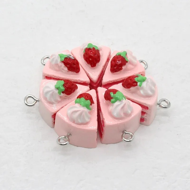 10개/팩 시뮬레이션 3D 딸기 레이어 케이크 레진 펜 - Art Craft Handmade 리뷰 및 가격