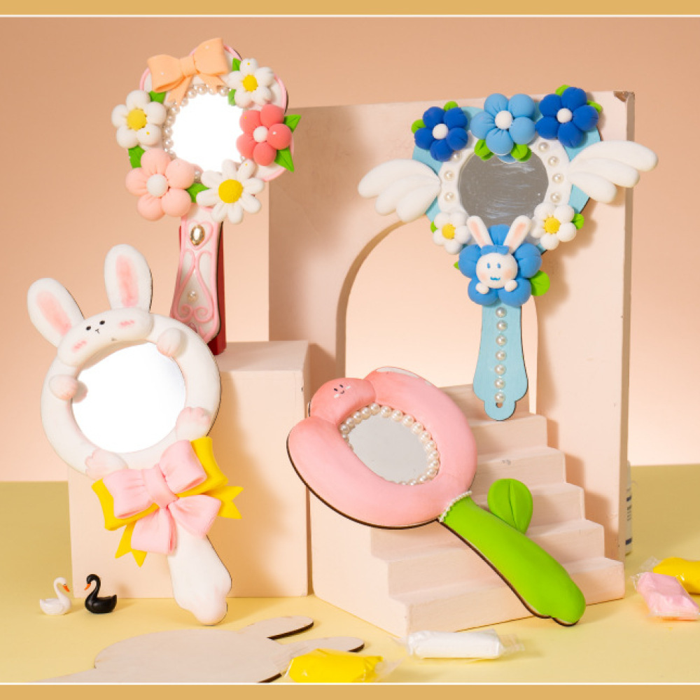 어린이 수공예 점토 거울 세트 창의적 미술 교육 용품  - Art Craft Activities For Preschoolers 리뷰 및 가격