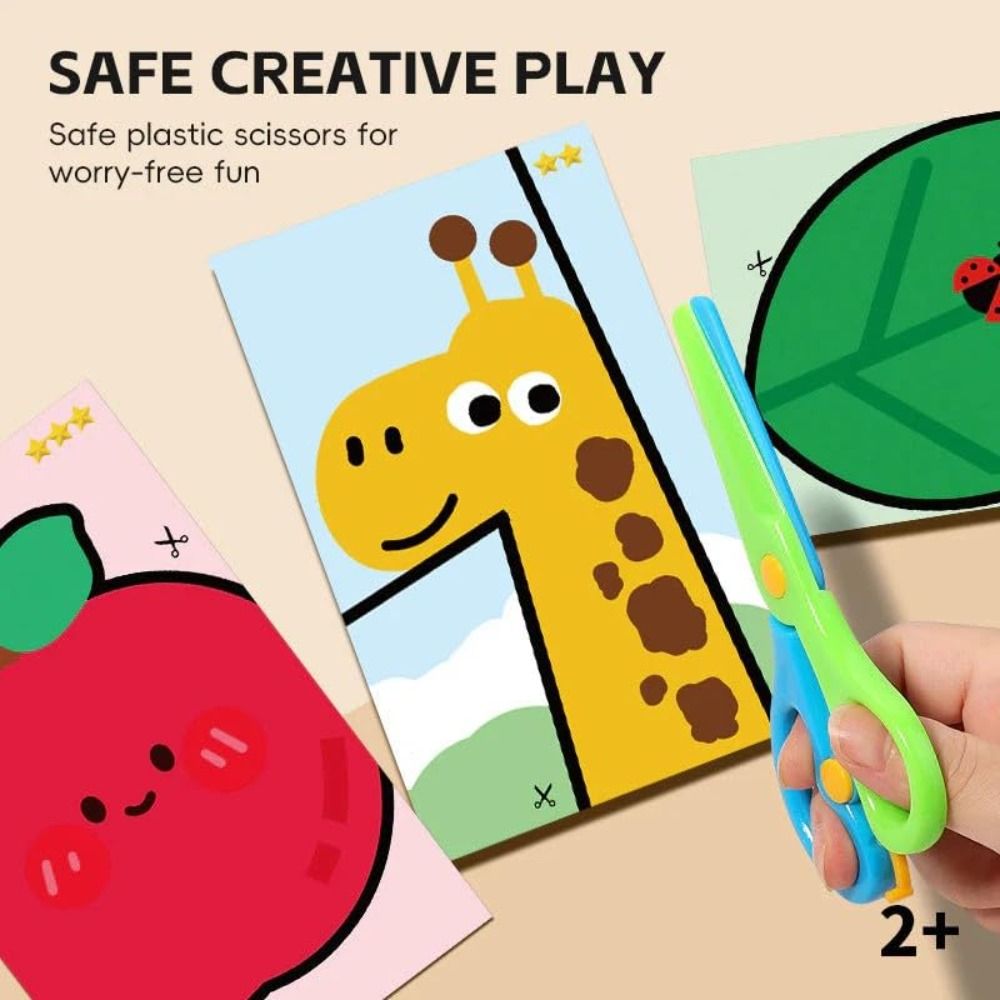 안전한 어린이 종이 자르기 키트 도구 포함 예술 공예  - Art Craft For Preschoolers 리뷰 및 가격