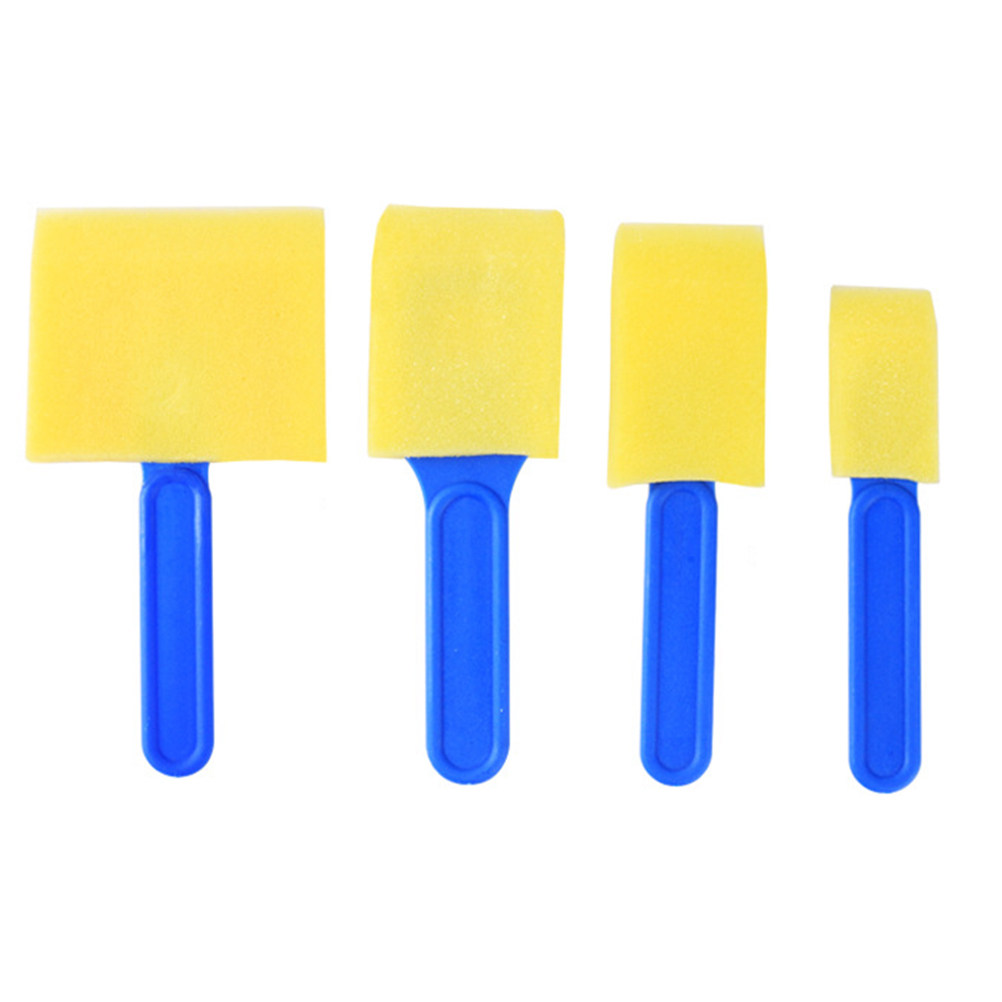 12Pcs 낙서 예술 그림 스폰지 브러쉬 세트 유치원  - Art Craft For Preschoolers 리뷰 및 가격