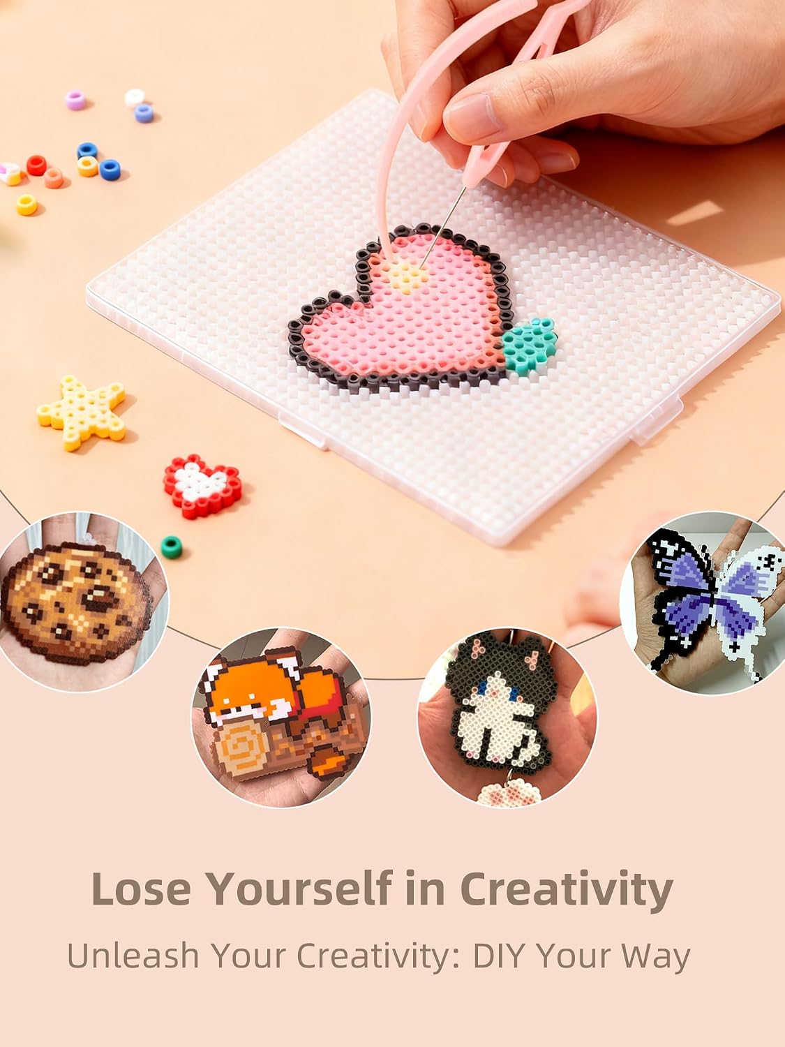 퓨즈 비즈 키트-쉬운 DIY-96색 53000 2.6m - Art Crafting 리뷰 및 가격